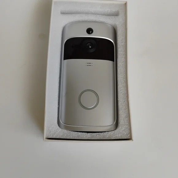 Silver Video Doorbell