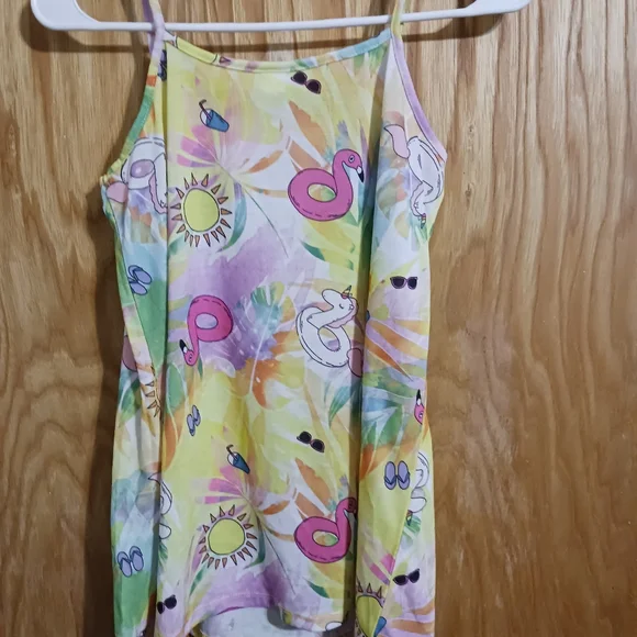 The Children's Place Unicorn Tank Top Girl's Size 16/ XXL-NWT