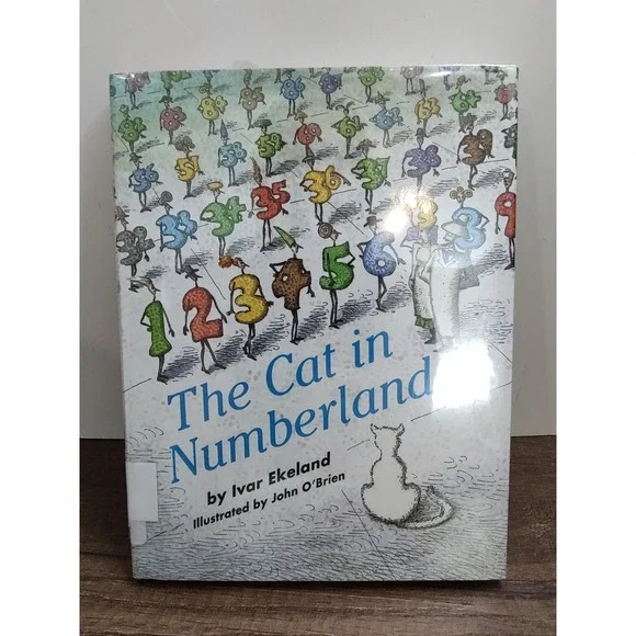 The Cat in Numberland by Ekeland Hard Cover Children's Book M160