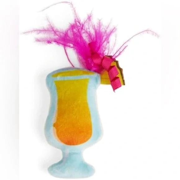 Leaps & Bounds Refillable Plush Mai Tai Cat Toy