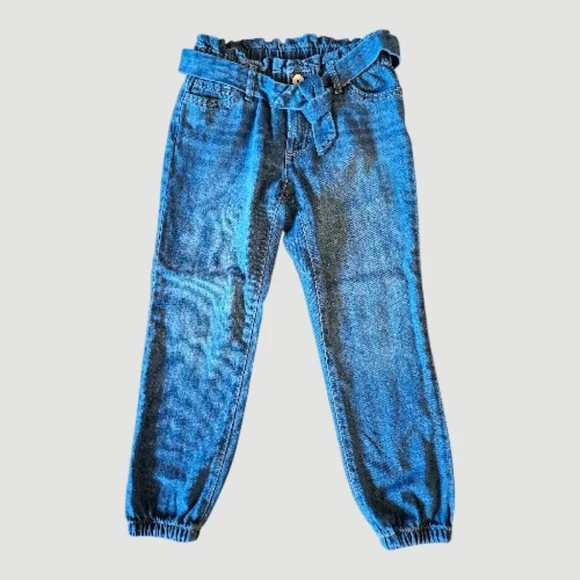 The Children's Place Girl's Sz 6 Blue Denim Jogger Jeans