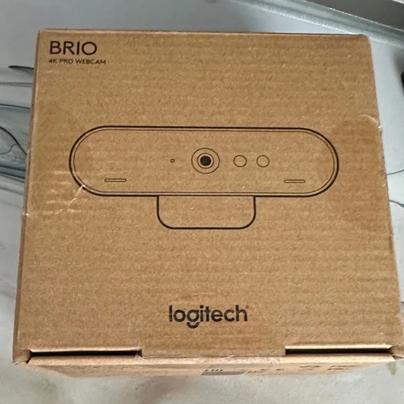 Logitech Brio 4K Webcam in Classic Black
