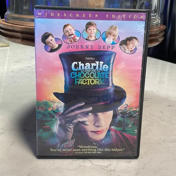 Charlie and the Chocolate Factory DVD. Widescreen Edition