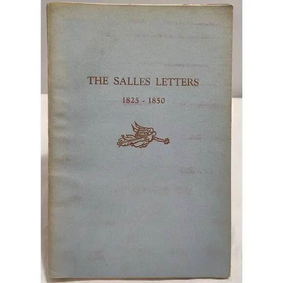 THE SALLES LETTERS 1825-1850 Genealogy (1957)