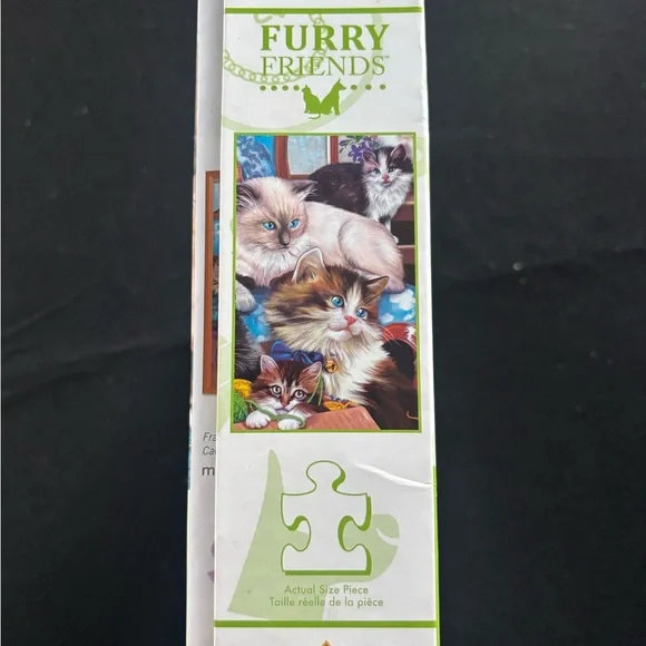 NWT (originally sealed) Furry Friends 1000-Piece Cat Puzzle by - Multi