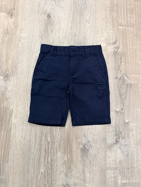 The Children’s Place Kids Navy Flat-Front Shorts Size 7