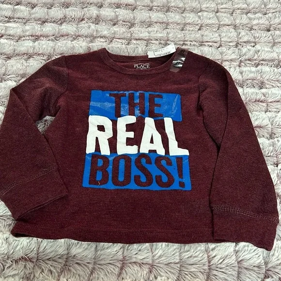 The children Place The Real Boss top size 3T