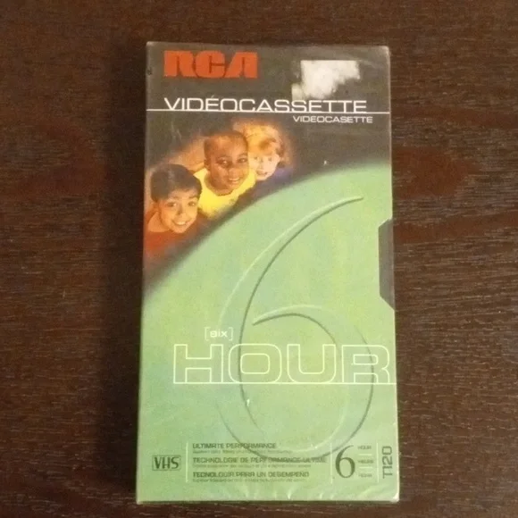 RCA 6HR T120 VHS Tape