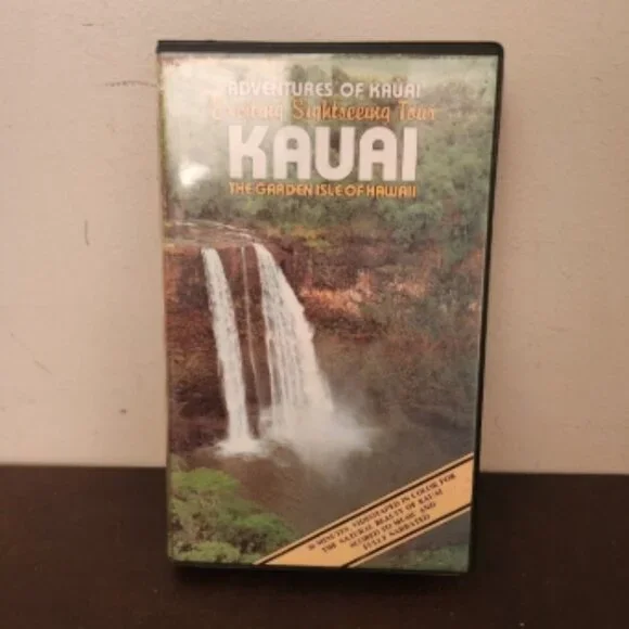 VHS Kauai Adventures of Kauai (Exciting Sightseeing Tour)