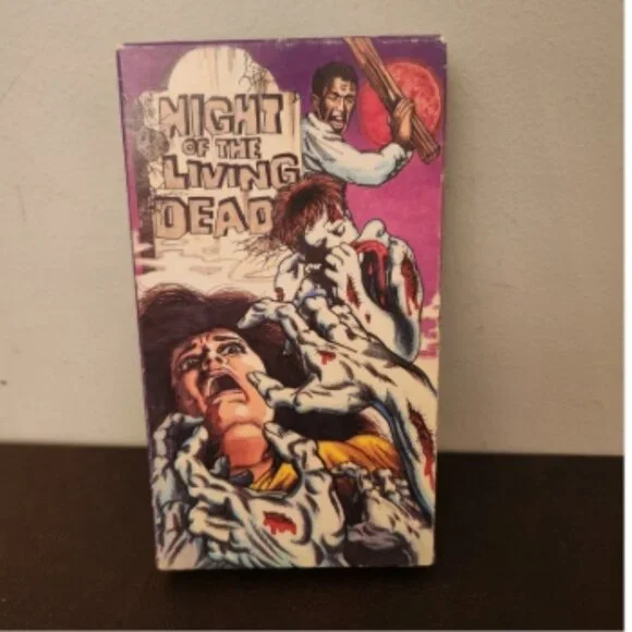 Rare -VHS tape features the classic horror film 