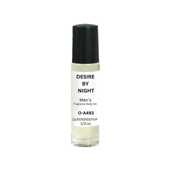 Desire By Night (Men) Body Oil 10 ml Fragrance All Natural 1/3 oz Roll-On Scent