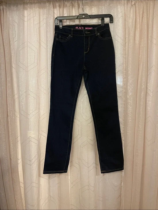 The Children's Place Dark Blue Skinny Jeans for Girl’s