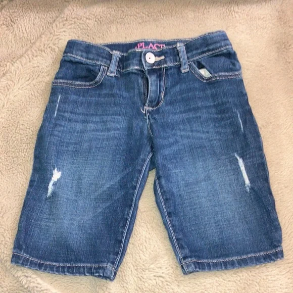 🔹4 for $30 The Children’s Place Skimmer Shorts, 6X/7