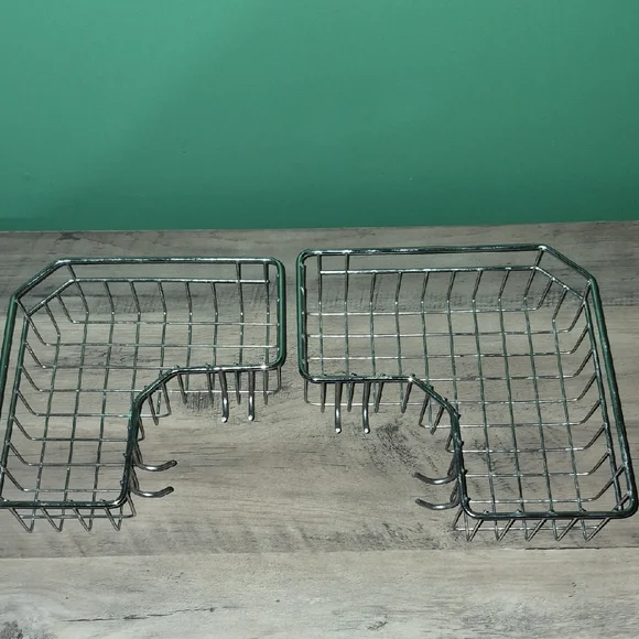 Silver Wire Corner Caddys