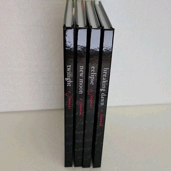 Twilight Saga Journals by Stephenie Meyer (2009, Hardcover) Tin NEW Moon Eclipse
