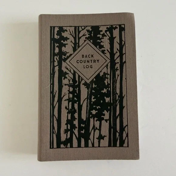Backcountry Log by Kathryn Hunter Book Hiking Backpacking Camping‎ Journal NEW