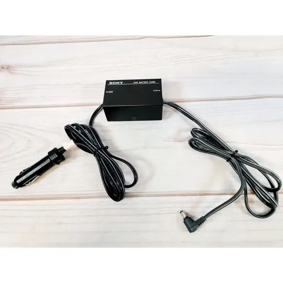 Sony DCC-2600 Car Battery Cord DC Adapter for Sony Camcorders Video Camera 8mm