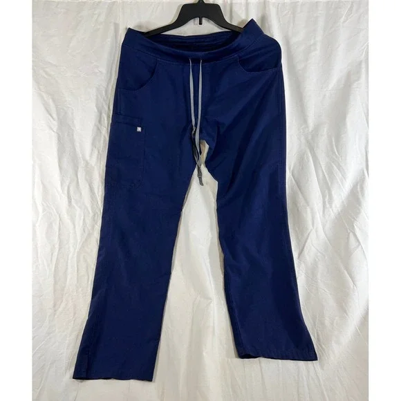FIGS Navy Blue‎ Technical Collection Scrub Pants Size M