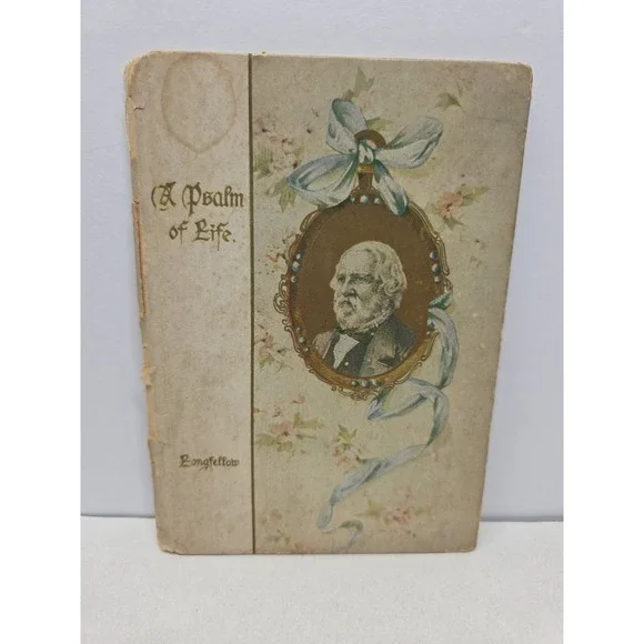 Vintage Psalm Of Life Boom With Presented To Note‎ Cr 1909