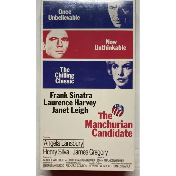 The Manchurian Candidate (VHS, 1988) Factory Sealed – MGM – Security Seal