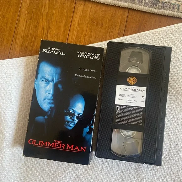 VHS Tape of The Glimmer Man