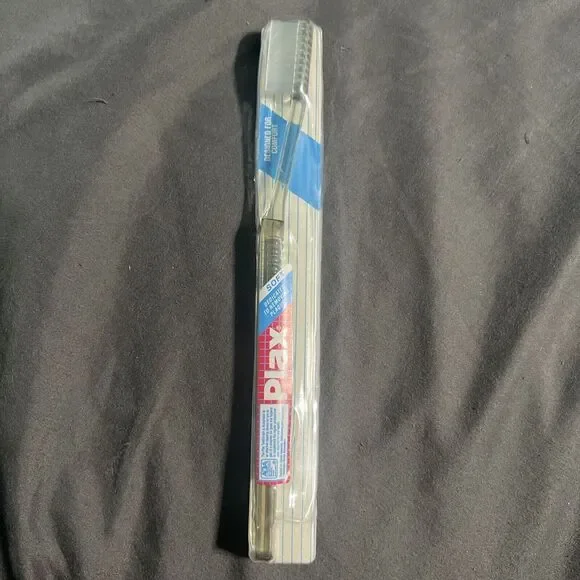 Vintage Plax Soft Toothbrush Clear Sealed In Case‎ Pfizer Inc Super Scarce
