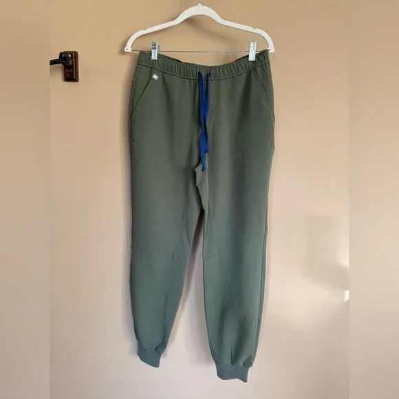 FIGS Tansen Jogger Scrub Pants Green Size S