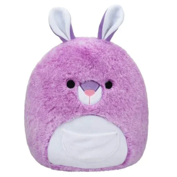 Squishmallows FuzzAMallow - Kiki the Purple Kangaroo - 12 Inch Plush Stuffie