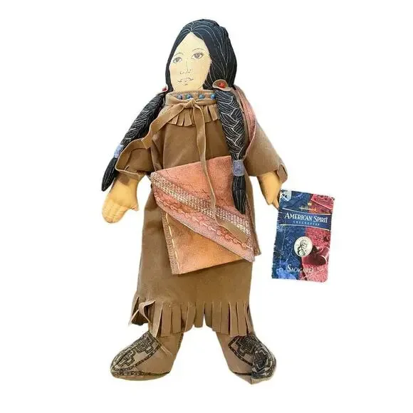 HALLMARK American Spirit Sacagewea Plush Doll w/ tag 200