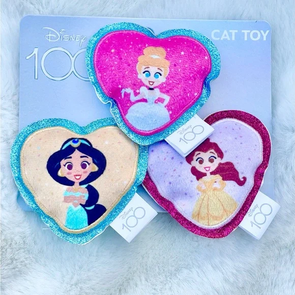 🐈Disney Princess 3PK Cat Toys with Crinkle and Catnip