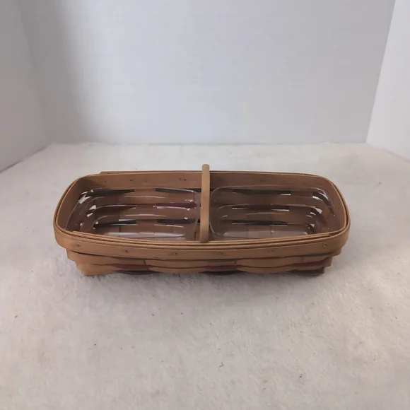 Longaberger 1994 Woven Traditions Bread Basket, Protectors, and Divider!