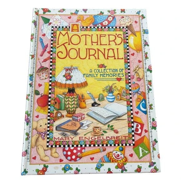 Mary Engelbreit A Mothers Journal Collection of Family Memories Hardcover 1993