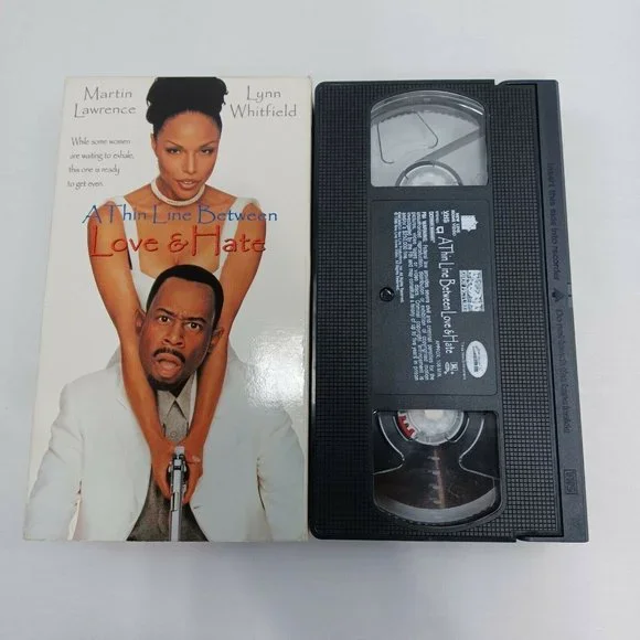 A Thin Line Between Love & Hate Martin Lawrence VHS Tape