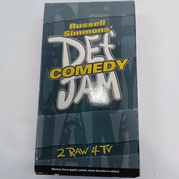 Russell Simmons Def Comedy Jam 2 Raw 4 TV VHS Tape