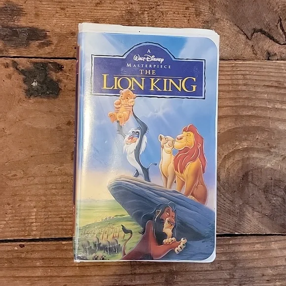 Lion king vhs