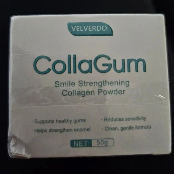 Velverdo CollaGum Smile Strengthening Collagen Powder 50g Oral Care Mint