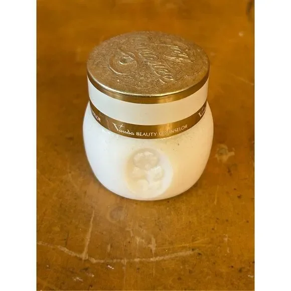 Vintage Gay Romance  Vanda Empty Cream Sachet Bottle Jar (8287)
