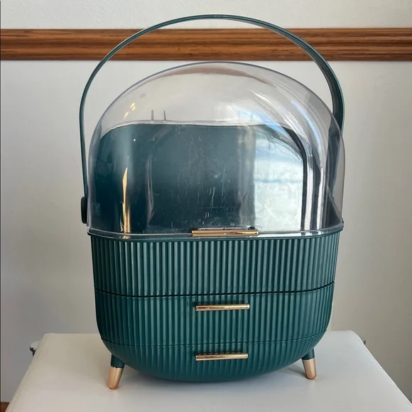 Amazon Teal Bath Storage Organizer