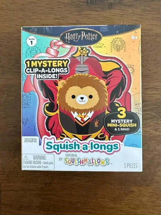 Squishmallow Squish-a-Long Mystery Harry Potter Mini Squish