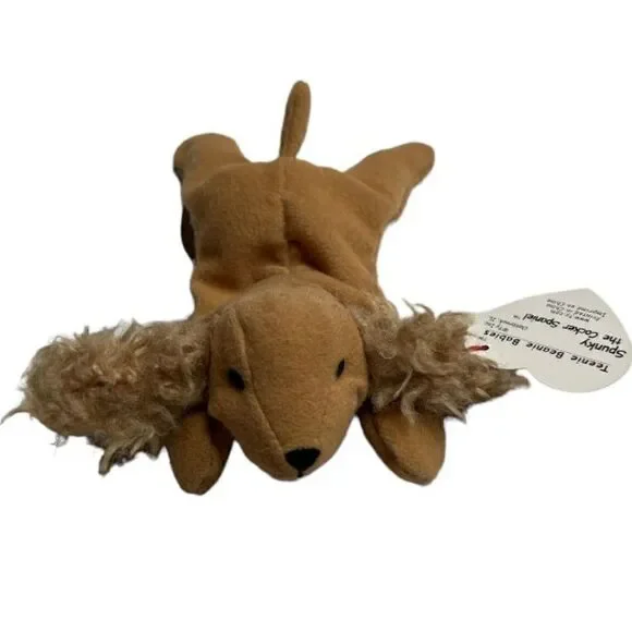 3/$15 or 5/$20 TY Teenie Beanie Babies Spunky the Cocker Spaniel
