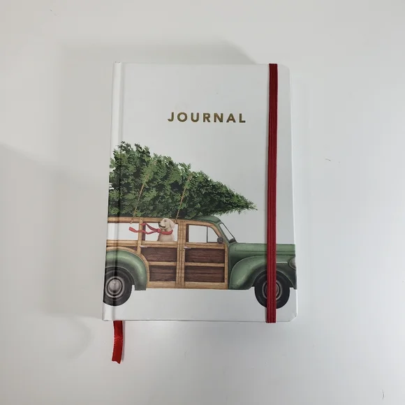 Christmas Journal Truck and Dog 8