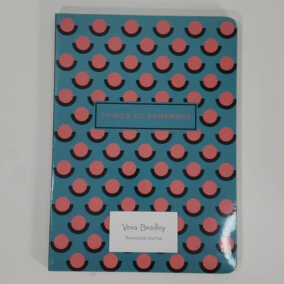 Vera Bradley Reversible Journal(Vines Dots)