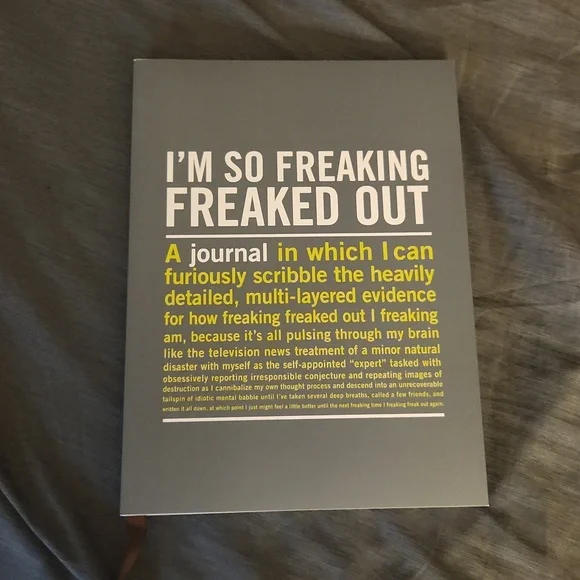 Knock Knock I'm So Freaking Freaked Out Inner-Truth Journal