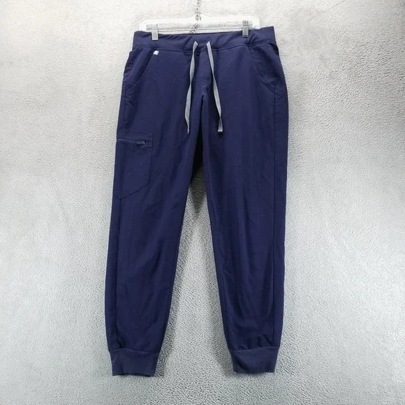 FIGS Jogger Pants Mens M Blue Technical Collection Medical Scrub Pockets
