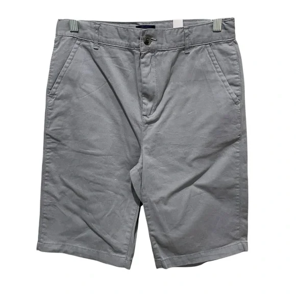 The Children's Place Flat Front Shorts Grey Boy’s Size 14