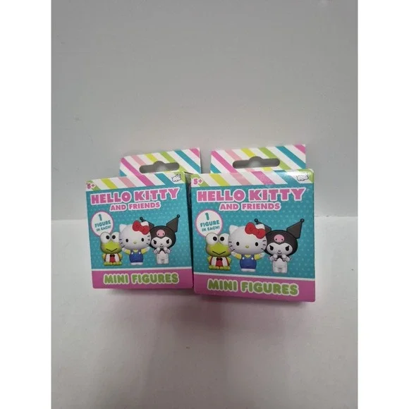 HELLO KITTY BLIND BOXES LOT OF 2 UNOPENED SUPRISES NEW SEALED IN BOX Sanrio NEW