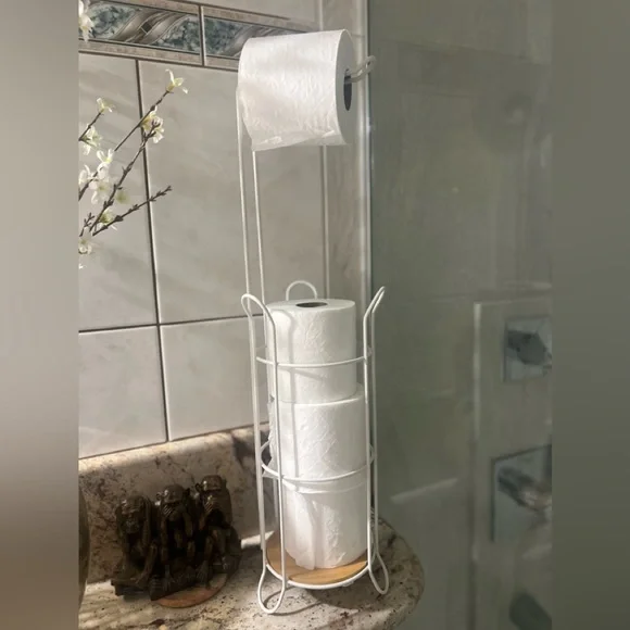 Autograph White Bath Storage Solution