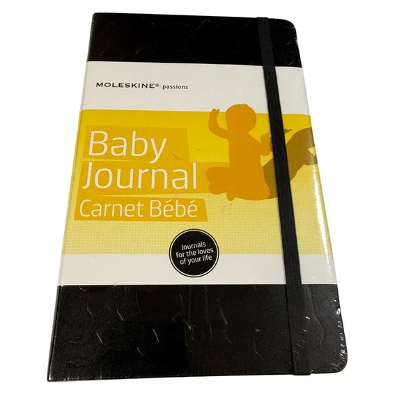 Moleskine Passions Baby Journal Carnet Bébé‎ — Sealed — 5x8.25