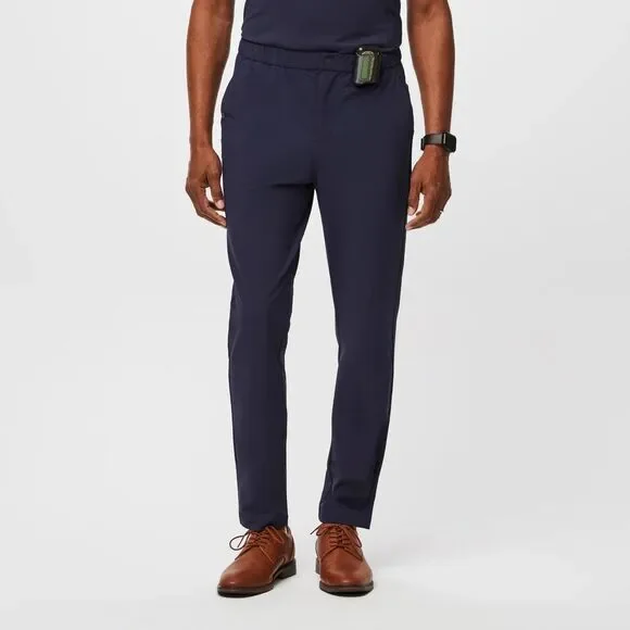 FIGSPro Tailored Trouser Technical Scrub Pants Navy Blue Small