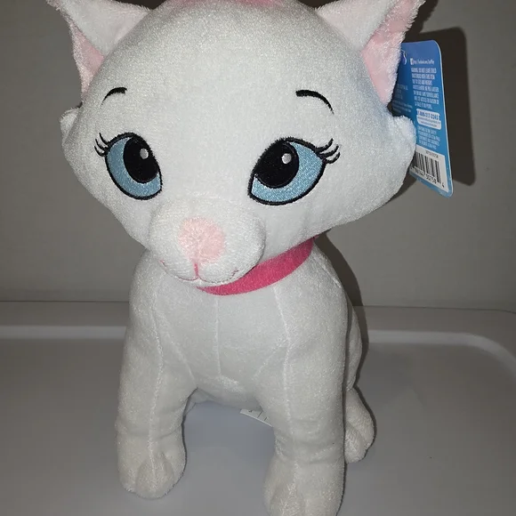 Marie (Aristocat) White and Pink Plushie